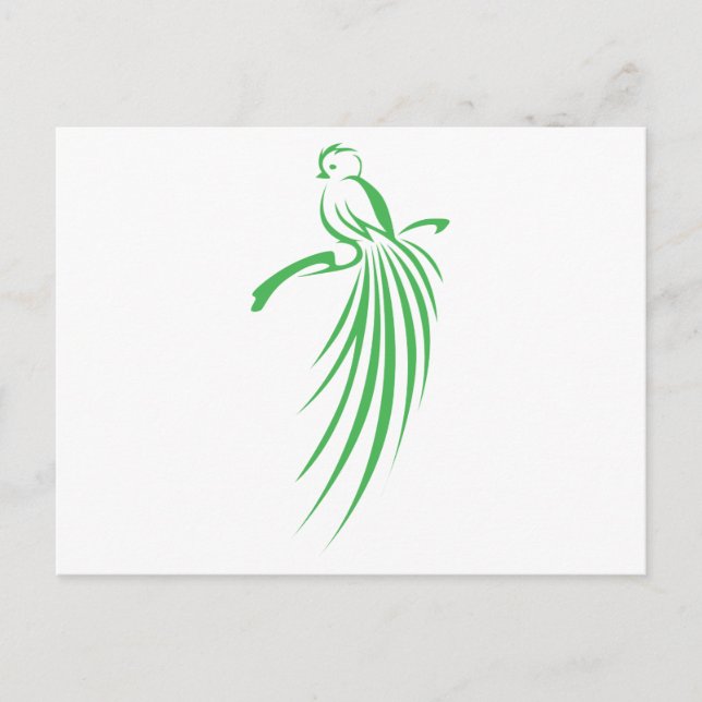 Quetzal Vykort (Framsida)