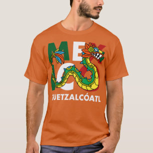 Quetzalcoatl Aztec Mayan Inca Toltec Mexiko Quetza T Shirt