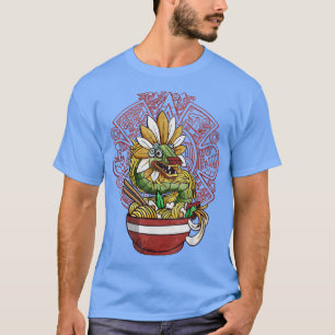 Quetzalcoatl Aztec Serpent Mayan Ramen Noodles Tol T Shirt