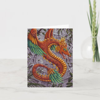 Quetzalcoatl-notecard Kort