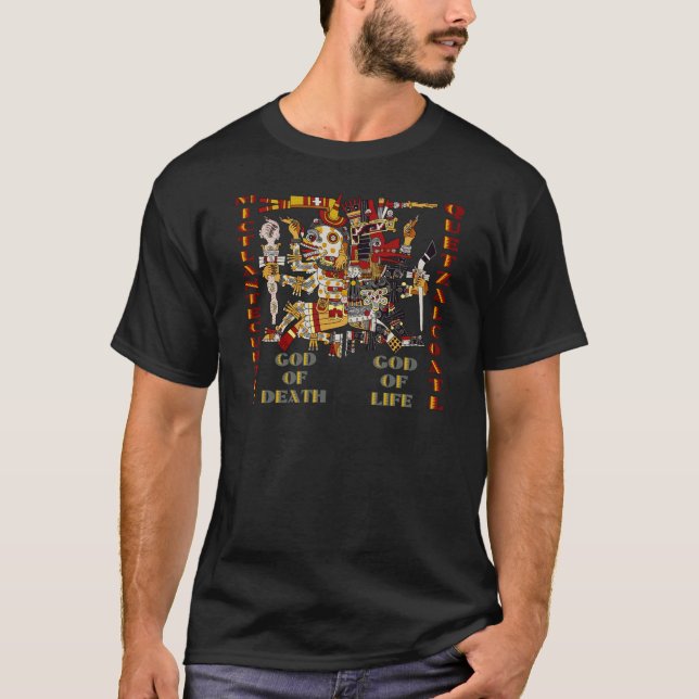 Quetzalcoatl och Mictlantecuhtli Tröja (Framsida)