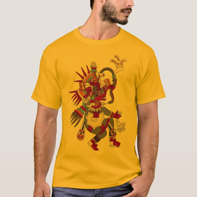 quetzalcoatl t-shirt (Framsida)