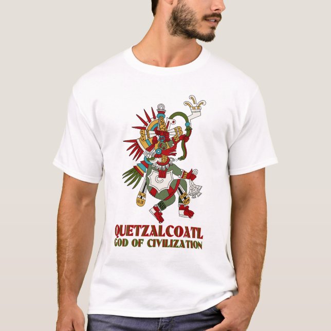 Quetzalcoatl T-shirt (Framsida)