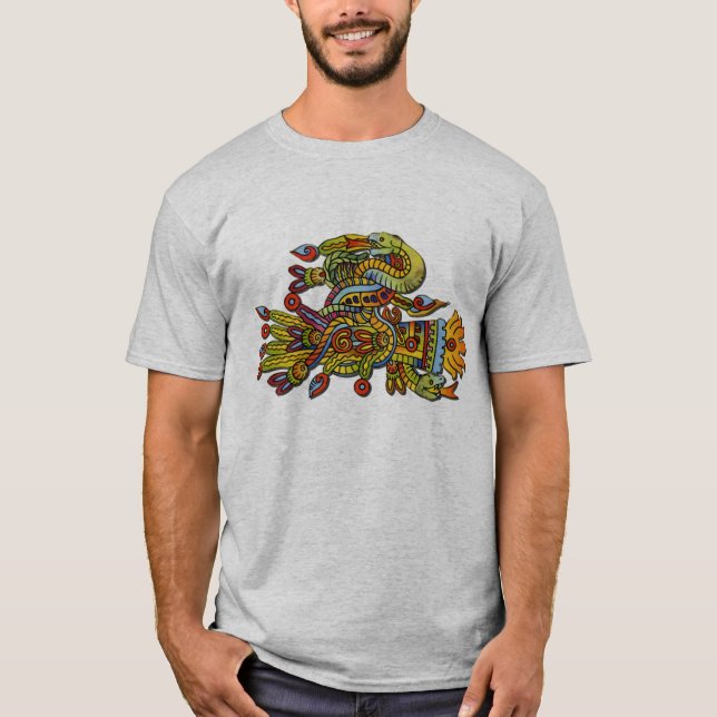 Quetzalcoatl T-shirt (Framsida)