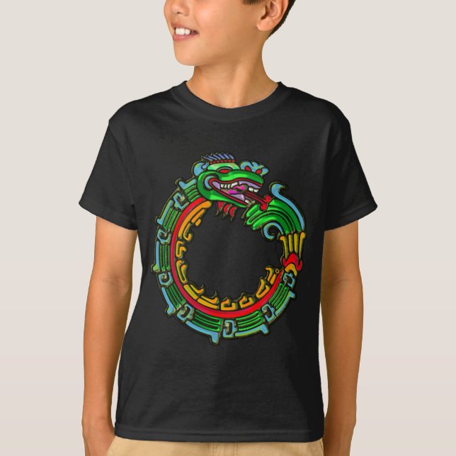 Quetzalcoatl T-shirt (Framsida)