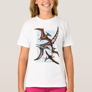 Quetzalcoatlus with pterosaurs Shirt Tee