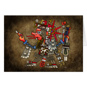 Quetzalkoatl Hälsningskort