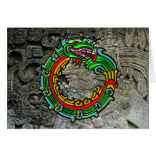 Quetzalkoatl Hälsningskort