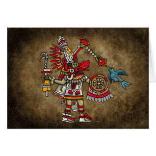 Quetzalkoatl Hälsningskort