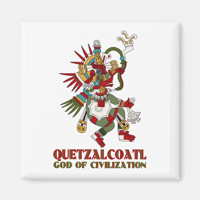 Quetzalkoatl Magnet (Framsidan)