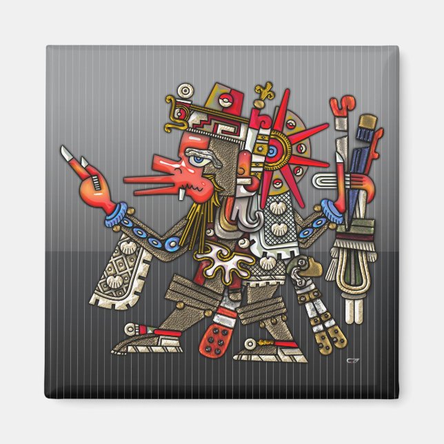 Quetzalkoatl Magnet (Framsidan)