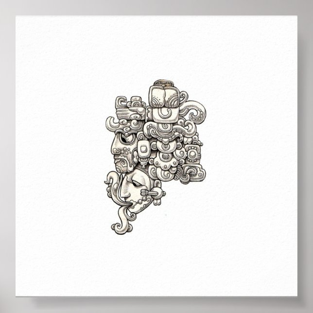 Quetzalkoatl Poster (Framsidan)