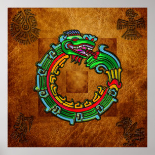 Quetzalkoatl Poster