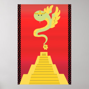 Quetzalkoatl Poster