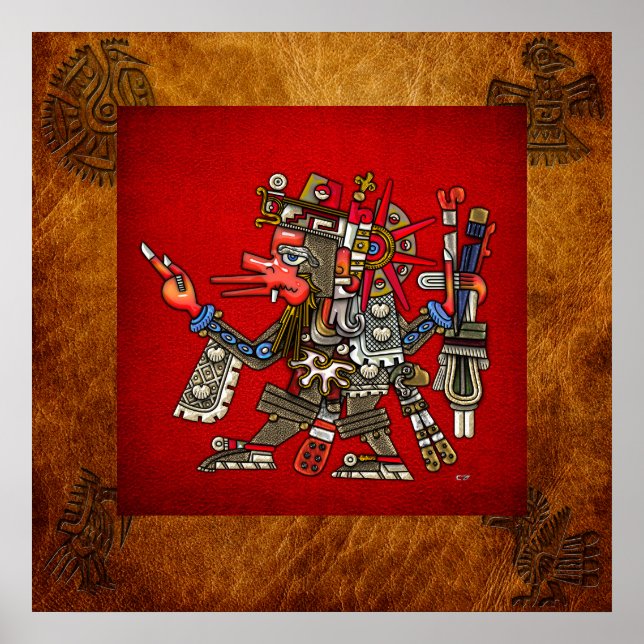 Quetzalkoatl Poster (Framsidan)