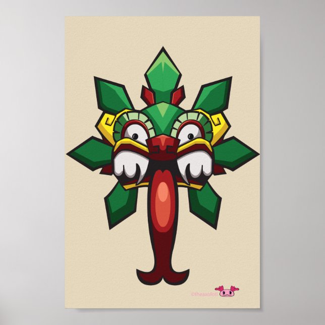 Quetzalkoatl Poster (Framsidan)