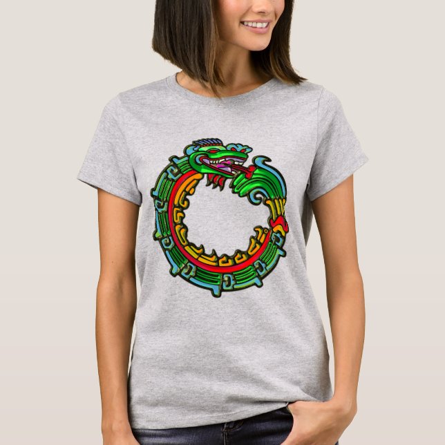 Quetzalkoatl Tee Shirt (Framsida)