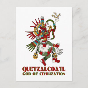 Quetzalkoatl Vykort