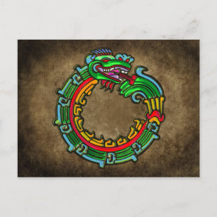 Quetzalkoatl Vykort