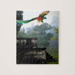 Quetzel i Tikal Pussel