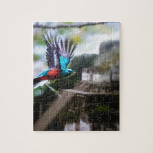 Quetzel i Tikal Pussel