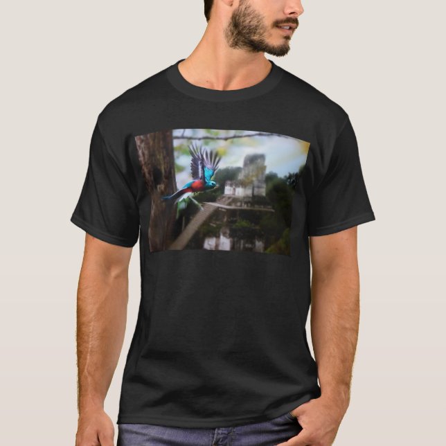 Quetzel i Tikal T-shirt (Framsida)