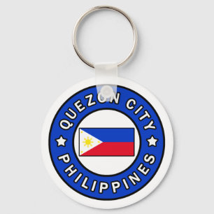 Quezon City Filippinerna Nyckelring