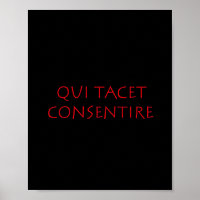 Qui tacet consentire