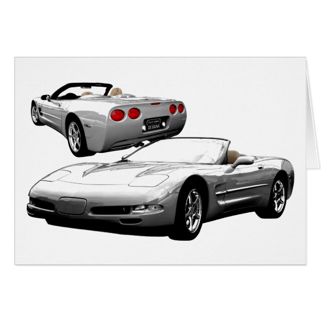 Quick Silver Hälsningskort (Framsidan Horizontal)