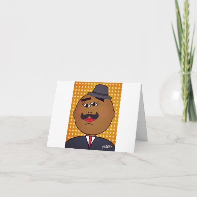 QUICKDRAW Välkomstkort Horisontell Kort (Framsida)