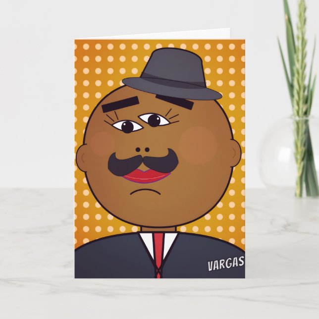 QUICKDRAW Välkomstkort Vertikal Kort (Framsida)