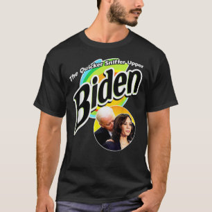 Quicker Sniffer Övre antibiden Pro Trump-Roligt T Shirt
