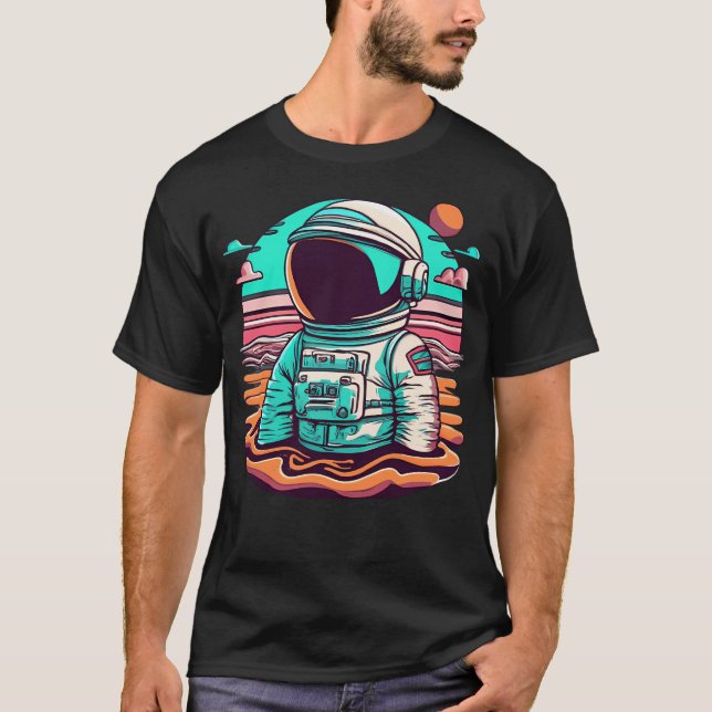 Quicksand Astronaut T Shirt (Framsida)