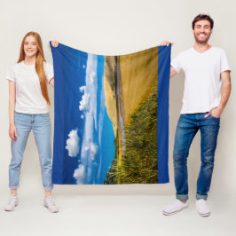 Quicksand stream nära 90-Mile Beach, Nya Zeeland Fleecefilt