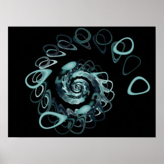 Quicksilver Helix Poster