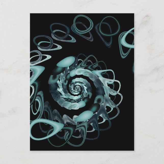 Quicksilver Helix Vykort (Framsida)