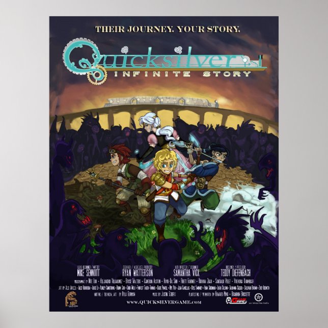 Quicksilver-officiell poster (Framsidan)