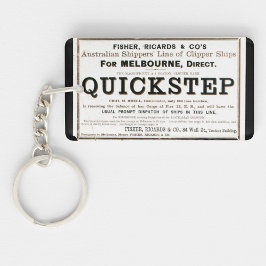 Quickstep Clipper-fraktaser 1859 Nyckelring