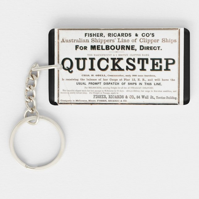 Quickstep Clipper-fraktaser 1859 Nyckelring (Skapare uppladdad)