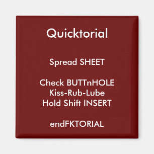 QUICKTORIAL MAGNET