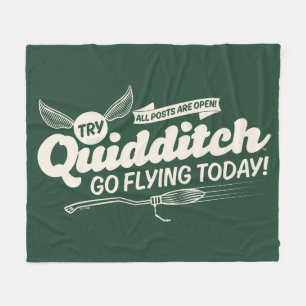 QUIDDITCH™ Rekrytering Poster Fleecefilt