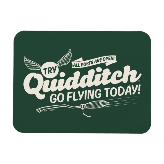 QUIDDITCH™ Rekrytering Poster Magnet (Horisontell)