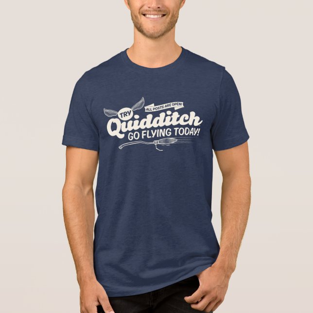 QUIDDITCH™ Rekrytering Poster T Shirt (Framsida)