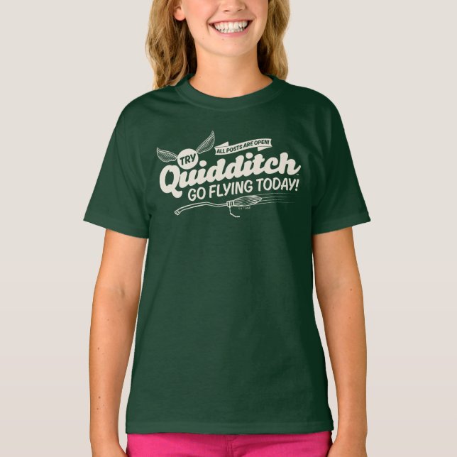 QUIDDITCH™ Rekrytering Poster T Shirt (Framsida)