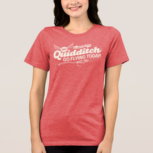 QUIDDITCH™ Rekrytering Poster T Shirt (Framsida)