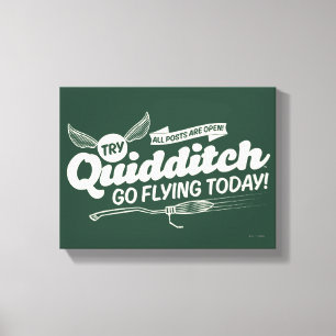 QUIDDITCH™ Rekryteringaffisch Canvastryck