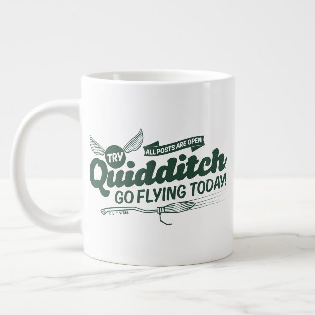 QUIDDITCH™ Rekryteringaffisch Jumbo Mugg (Vänster)