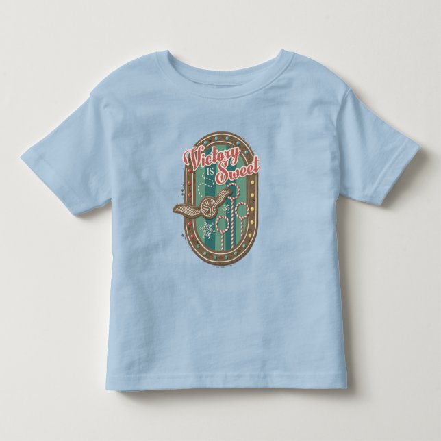 QUIDDITCH™ Segern är Söt Höckcookie Grafik T Shirt (Framsida)