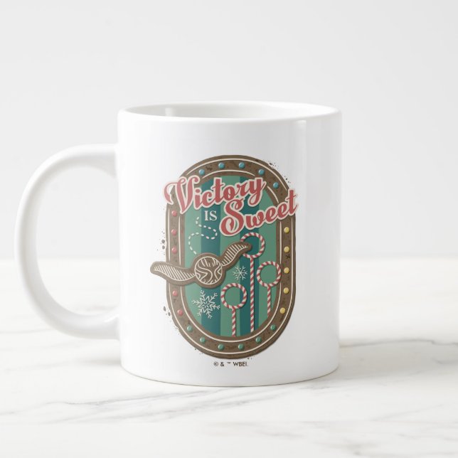 QUIDDITCH™ Victory är Sweet Helgdag Cookie Graphic Jumbo Mugg (Vänster)