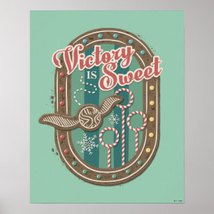 QUIDDITCH™ Victory är Sweet Helgdag Cookie Graphic Poster